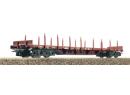 JOUEF HJ 6004 HO - wagon plat type Rs 685 ep IV SNCF