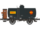 REE MODELES WB 157 HO - Set de 2 citernes SHELL ep III SNCF chssis OCEM 19 WB157