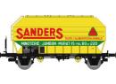 REE Modeles HO - WB 321 Wagon Cralier FRANGECO B Ep.III SNCF SANDERS WB321