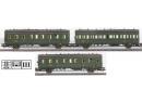 MARKLIN 49372 HO - Coffret de 3 voitures ex prussiennes ep III SNCF