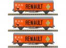 LS MODELS 30649 HO - Set de 3 EVS RENAULT ep III SNCF