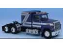 Brekina 85880 HO - Tracteur Ford LTL 9000, bleu mtallis / gris argent, 1978