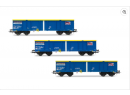 JOUEF HJ6293 HO - Coffret de 3 tombereaux type Eamnos ep VI SNCF