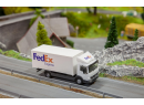 Car FALLER 161592 HO - Camion MB Atego 04 FedEx baase Herpa ep V