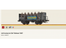 BRAWA 49329 HO - Wagon traansport acide Kuhlmann ep III SNCF