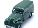 REE Modeles CB168 HO - Voiture Renault JUVAQUATRE Fourguon Tol La Poste - Vert