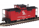 WALTHERS 932-7522 HO - Caboose bois C et O 90795