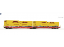 ROCO 6600057 HO - Wagon-poche articul double T3000e, ep VI DB AG