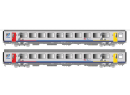 LS MODELS 41216 HO - Coffret de 2 voitures VTU TER Bourgogne ep VI SNCF