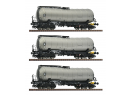 ROCO 6680001 TT - Set de 3 wagons citerne coud Ushs ep IV DR