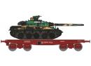 REE Modles WBA035 HO - Porte char avec AMX30b camoufl DUBREUIL ep V